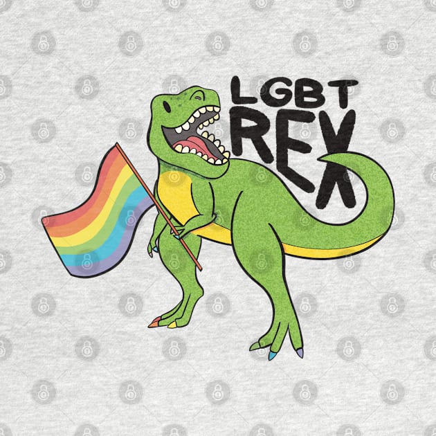 LGBT-Rex by ehaswellart